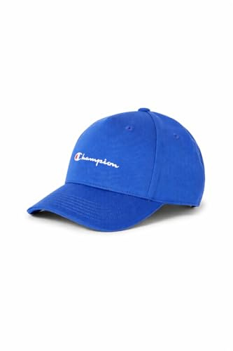 Champion Jungen Icons Baseball Cap Contrast Logo Verschluss, Blau (BS008), One Size