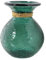 Alexandra House Living Vase, blau, Glas, 19 x 25 cm