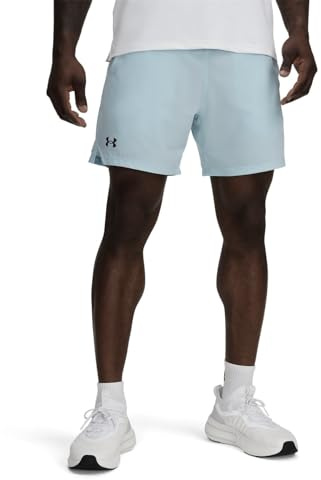 Under Armour Vanish Herren-Shorts, gewebt, 15,2 cm, (494) Stream/Schwarz, Mittel