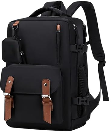 Derwrtup Laptop-ryggsäck | Ledig vattentät för universitetet, datorväska, högskola, vandring, flygplan, förvaring, personliga föremål, unisex,