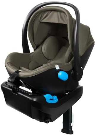 Clek Liing Infant Car Seat with Adjustable Load Leg, Compact, Lightweight Design, 7 Recline Positions, Easy-to-Use Rigid Latch, and Flame Retardant-Free (Highlands Ziip)