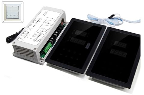 SMTYXS Elektrischer Saunaofen-Controller for WiFi-Fernüberwachung, 24-Stunden-Timing, Multifunktionale Elektrotherapie-Massage Schnelle Aufheizgeschwindigkeit(Combination4,Bluetooth Version)