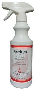 Kaminscheibenreiniger Spray, 500ml, Hochwirksam Gegen Ruß und Verkrustungen (1, Pack)