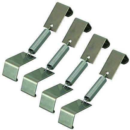 4x Support de plaque d'immatriculation argent Porte-plaques d'immatriculation