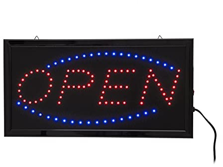 EUROLITE LED Schild OPEN classic | LED-Leuchtschild OPEN
