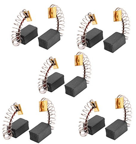 sourcing map 10pcs 999041 Charbon Moteur Carbone Brosse 6.5x7.5x13mm pour Hitachi Électrique Perceuse
