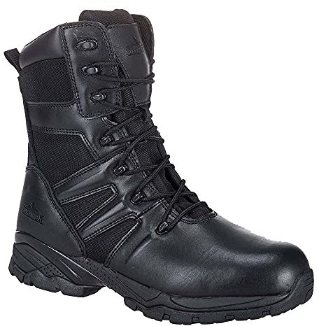 Portwest FW65BKR45 Steelite Taskforce Boot, S3 HRO, Regular, Size: 45/1, Black