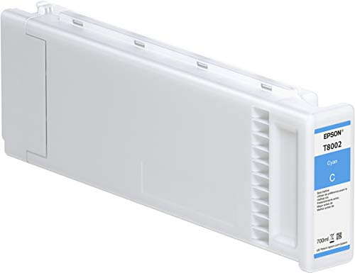 Epson UltraChrome PRO 700ml Cyan Ink Cartridge for SureColor P10000 & P20000 Large-Format Inkjet Printers