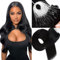 Brazilian Remy Natural Micro Beads Hair Extension 0.5g/s 100s 50g/pack Easy Loop Micro Ring Hair Extensions(18 inch, #1)
