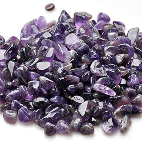 wayber 1 Lb/450g Deko Sand (füllt 1 & 1/4 Tassen), Rock Kristall Steinen für Aquarien/Terrarien/Garten/Blumentopf/Gläser/Vasen Dekoration, 1 pound, Purple (1 LB)