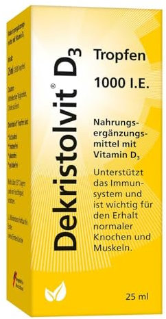 Dekristolvit D3 1000 I.E. Tropfen, 25 ml
