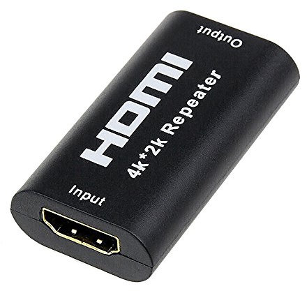 axGear HDMI Repeater Singal Booster Cable Extender Amplifier Coupler 4K 2K 3D