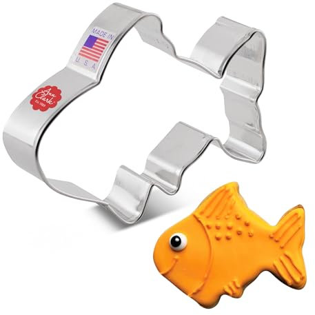 Keksausstecher Fisch - 10,2 cm - Ausstechformen von Ann Clark USA