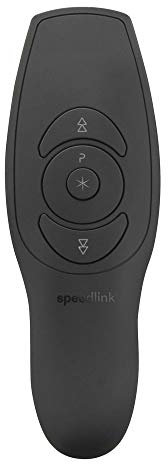 Speedlink ACUTE PURE Presenter - kabellos mit integriertem Laserpointer, 10 Meter Reichweite, schwarz