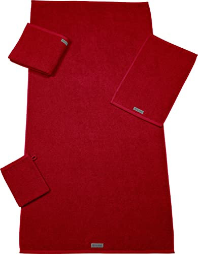 Ross Bio-Baumwoll Handtücher Selection Rubin, Duschtuch 70x140 cm