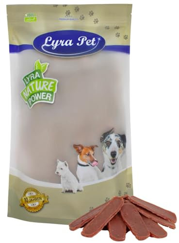Lyra Pet® 1 kg Entenmedaillons | Kausnack von der Ente | Kaustreifen auch für Welpen und ältere Hunde | Gut verträglicher Belohnungs- und Trainingssnack | Kauartikel im wiederverschließbaren Beutel