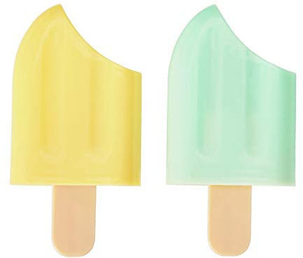 N-K Lot de 2 surligneurs de glace mignons Kawaii Candy Couleur Surligneur Marqueur Bureau Fournitures scolaires Cadeau Durable et utile Mignon Design
