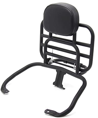 Porte Pliable Bagages Compatible avec Vespa GTS 300/250 / 125 08-20 arrière Noir
