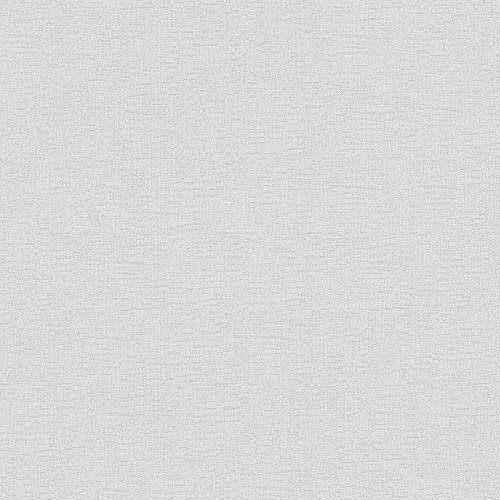 Papier peint gris moderne chambre adulte | Tapisserie grise idéale pour couloir | Papier peint couleur claire idéal salon