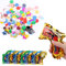 Creaher Konfettikanone 10 Stück Party Popper Konfetti Kanone, Party Confetti Kanone Set, Konfetti Bombe Pistolen Konfetti Pistole für Geburtstage Silverster Hochzeit Party