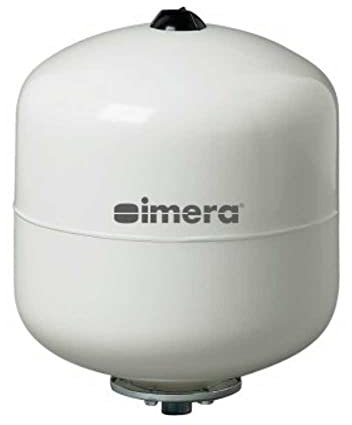 Imera - Vaso de Expansión Vertical Multiusos - Calefacción, ACS, Solar y Grupos de presión - 5 Años de Garantía - Membrana Butilo Plus - 10 Bares (18L)