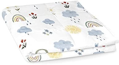 Senso-Rex Gewichtsdecke für Kinder Sensorische Therapiedecke Therapeutische Decke für Kinder und Jugendliche mit Schlafproblemen Anti-Stress Angst lindernd, Baumwolle 90x120 cm 3 kg