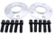 SHLPDFM 2 Stück 12mm Spurverbreiterung Distanzscheiben Set Ø72.5 5x120mm mit 10 Stück Radschrauben M14x1.25 für BMW 1/2/3/4/5/6/7 Series X1 X3 X4