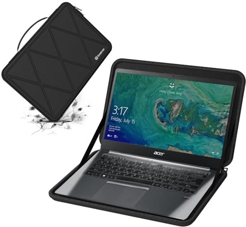 Smatree Hard EVA Housse de Protection Compatible avec l'ordinateur Portable Acer Swift 1 14 Pouces, Slim et Anti-Choc Sacoche pour Ordinateur Portable (X8243)