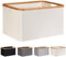 efluky Foldable Laundry Basket 60L, Bamboo Fabric Collapsible Washing Baskets, Storage Foldable Washing Basket, Laundry Baskets for Bedroom Bathroom