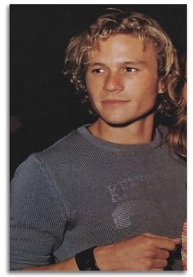 Heath Ledger Alte Poster von Schauspielern und Prominenten FilmenBerühmte Film- und Fernsehfiguren, Popmusikfiguren, Poster, Dekoration, Leinwand, Kunstdekoration, Druck, Signaturfoto, Wohnzimmer,