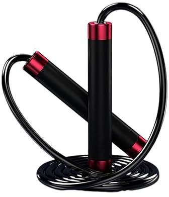 Springseil,Premium Springseil,Erwachsene Fitness Jump Rope - Indoor-/Outdoor-Sprungseil für Ausdauer,Fitness Fettabbau Fettverbrennung Übung professionelle Seil, Länge 300cm (Blau)