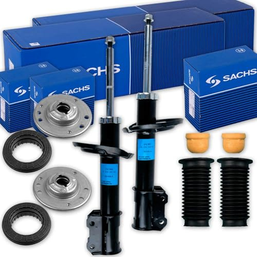 Sachs Stossdämpfer + Domlager+Service Kit vorne | 312611+312612+802422+900088 Kompatibel mit CC (Z03),Vectra C (Z02),Vectra C Caravan (Z02),Vectra C CC (Z02)