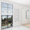 Sky bathroom | 1500x450mm Straight Towel Rail Radiator Heated Ladder Warmer Radiator White