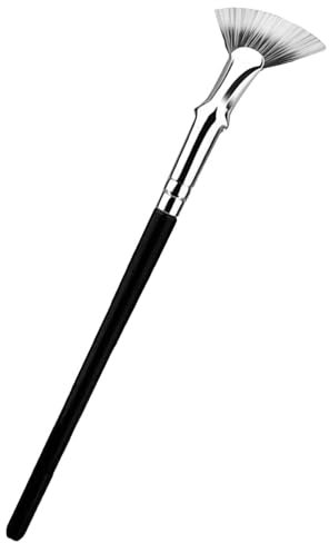 3pack Fan-shaped Brush,120° Folded Fan-shaped Brush With Soft Double-layer Bristles,Fan-shaped Makeup Brush,Mascara Fan Brush For Lashes,Eyelash Brush For Beginners Makeup Artists,Lengthen Each Lash