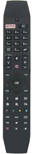 RCA349141 Telecomando di Ricambio applicabile per Hitachi TV RC-49141 55HB6W62B 55HGW69 55HL15W69A 55HL5T64 55HL8000 58FIT25HK5600 65HZ6W69 65HL15W64 65HL15W64B 65HL15W64A