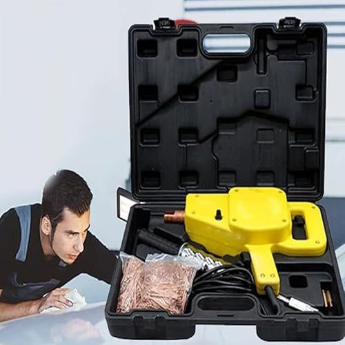 Portable Dent Removal Kit with Spot Welder,Handheld Car Body Repair Tools,Spot Welding Equipment,Spot Welder for DIY Auto Bodywork,Dent Puller Kit