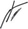 MRBVHGPKUT Escobillas limpiaparabrisas para Vauxhall para Opel para Mokka 2012 En Adelante Escobillas Limpiaparabrisas Delanteras Y Traseras Escobillas limpiaparabrisas