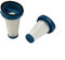 Filtro di ricambio per Leifheit 89210 per aspirapolvere senza fili LH11927 LH11928 per Rotaro per aspirapolvere PowerVac 2 in 1, filtraggio 0,3, confezione da 2