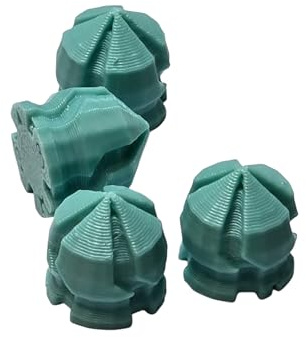 Munizioni in Plastica Biodegradabile HDR 50, Calibro .50, per HDR50 TR 50 AEA Challenger Cal. 50, 100 Pezzi