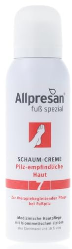 Allpresan Fuß spezial Nr. 7 Pilz-empfindliche Haut zur täglichen - oder therapiebegleitenden - Pflege bei zu Fußpilz neigender Haut, 125 ml