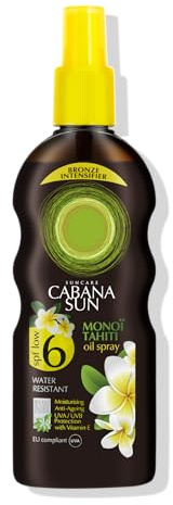 Cabana Sun Cabana Deep Tanning Monoi Tahiti Oil Spray LSF6-200 ml, CABT06MON
