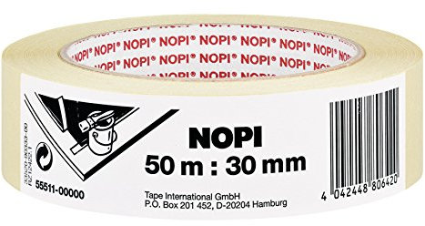 NOPI Maler-Krepp 2-er Turm, 2x 50 m, 30 mm
