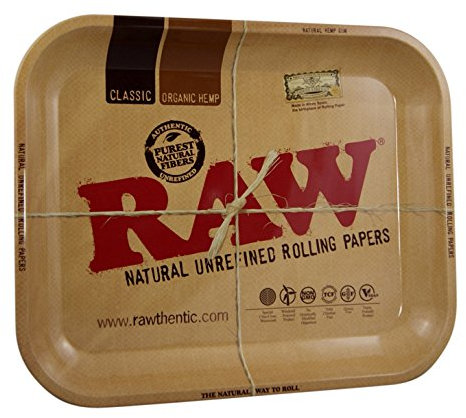 RAW Tray Large Drehtablett 34x27,5cm aus Metall 20x Tray Large