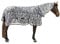 KERBL RugBe Zebra Fliegendecke Ekzemerdecke Pferdedecke mit Halsteil 165 cm
