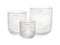 DutZ Vase, Clear Bubbles (H14 D12)