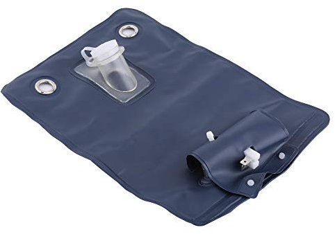 Qiilu 12V Kit de bolsa de bomba de lavadora universal parabrisas con interruptor de botón Jet para automóviles clásicos