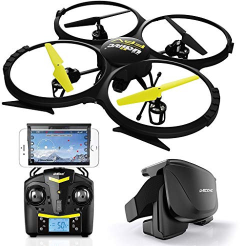 RC Quadrocopter U818A WiFi 2.0 MP FPV mit 3D VR Box (Brille)
