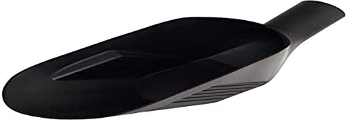 Rhinowares Coffee Gear Bean Scoop - The Perfect Resistant Plastic Made Measuring Spoon for Coffee, Espresso,Tea, Milk Powder & More, Black