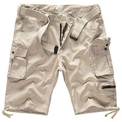 Rock Creek Cargo Shorts Herren mit Gürtel Bermuda Kurze Hose H-171 | Cargo Shorts für Herren mit Gürtel, kurze Cargohose und Bermuda im Cargo-Stil für Alltag, Freizeit und Outdoor