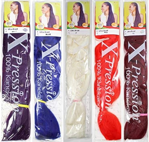X-PRESSION (Xpression) Ultra Hair Braid (Braiding) Extension Choice of Colours (27 Honey Blonde)